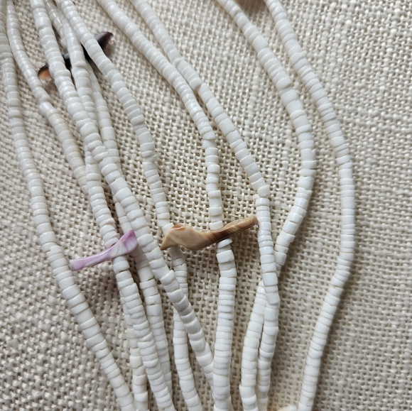 Vintage Native American Seed Bead Necklace - Picture 3 of 6